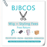 [Styled Wig]BJBCOS Custom Made Cosplay Wig Game Anime Women Men Hair Heat Resistant Synthetic Halloween Accessories Headwear