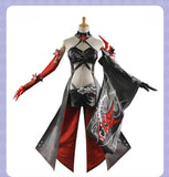 Acheron Game Cosplay Costume HSR Honkai: Star Rail Cosplay Purple And Red Clothing Accessories Halloween Christmas Party Props