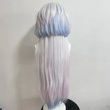 [Styled Wig]Wuthering Waves Mornye Cosplay Women Hair Gradient Halloween Carnival Party Play Role Mornye Cosplay Wig Cap