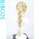 [Styled Wig]I dentity V Lace Front Wig Mixed Gold Reporter COS Hairy Girl Style Wig Set