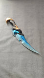 Anime Genshin Impact Lohen Cosplay Halloween Prop Cartoon Coutel Snickersnee Cutlass Weaponry Props Gift