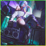 Lucy Cyberpunk Cosplay Anime Cyberpunk: Edgerunners Lucy Cosplay Costume Sexy Role Play Lucy Uniform Halloween for Women