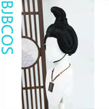 [Styled Wig]WHERE WINDS MEET Drunken Flower Yin Female Hanfu Cross Haired Tang Style COS Style Wig Set