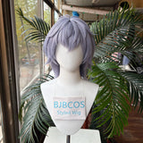 [Styled Wig]Takashi Mitsuya Cosplay Wig Game Anime Women Men Short Light Purple Synthetic Hair Role Play Halloween Party Wig