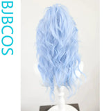 [Styled Wig]Additional Inheritance‌ Wen Xiaohui Lace Front Wig sky blue wolf tail NPC universal styling wig cover