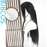 [Styled Wig]WHERE WINDS MEET Shao Dong Jia Female Edition Lace Front Wig COS Hairy Girl Style Wig Set