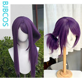[Styled Wig]‌Takatsukii Senn Kamishiroo Rizee Cosplay Wig Anime Cosplay Women 65cm Long Purple Hair Cosplay Free Wig Cap