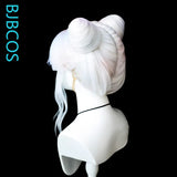 [Styled Wig]Eternal Tribulation, Unfinished Jade, Linglong Warm Cat Head,Lace Front Wig Spray Color COS Shaped Wig