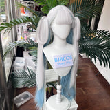 [Styled Wig] Wuthering Waves Jinhsi Cosplay Wig Peach Blossom Splash Jinhsi Hsi Cosplay Wig For Hallowmas Party  Party Play Role