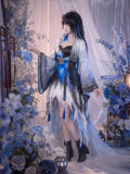 Yangyang Xuanling Game Costumes Wuthering Waves Full Set Anime Party Uniform Hallowen Clothes Comic Con Stage Performance