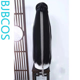 [Styled Wig]Front lace three pointed ancient COS big dream return to Li Lun Zhao Yuanzhou Hanfu men's styling wig set