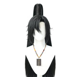 [Styled Wig]Ink burning ancient style young man ancient costume COS Lace Front Wig shaped wig set