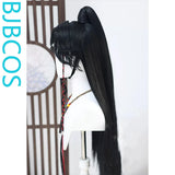 [Styled Wig]Heaven Official's Blessing High ponytail flower city Lace Front Wig COS ancient style costume male styling