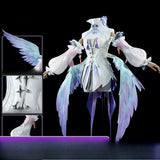 Ramiel Cosplay Costume Game Zenless Zone Zero Women White Dress ZZZ Ramiel Costume Halloween Christmas Costume Size S-XL