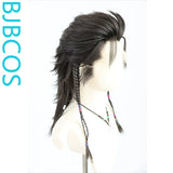 [Styled Wig]Front lace three-pointed ancient Hanfu exotic cosplay wig NPC universal youth hairpiece
