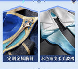 In Stock Neuvillette Cosplay Costume Game Genshin Impact【S-2XL】 Men Cosplay Neuvillette Costume Plus Size