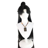[Styled Wig]Qingwanmo Ran Hanfu Ancient Style Young Lang Wanyong COS Lace Front Wig Hairy Girl Style Wig Set