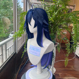 [Styled] Seele Cosplay Wig Honkai Star Rail Hair 73cm Long Blue Black Purple Wigs Heat Resistant Synthetic Hair Halloween