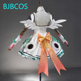 Zenless Zone Zero ZZZ Aria Cosplay Costume Dress Carnival Halloween Party Anime Game Role Play wings