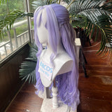 [Styled Wig]‌Vivian Banshee Cosplay Wig Game Zenless Zone Zero ZZZ Women Light Purple 95CM Hair Heat Resistant Synthetic Wig