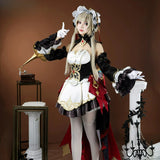 Sandrone Cosplay Costume Genshin Impact Women Dress Halloween Carnival Party Fatui Harbinger Sandrone Maid Cosplay【XS-2XL】