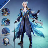 In Stock Neuvillette Cosplay Costume Game Genshin Impact【S-2XL】 Men Cosplay Neuvillette Costume Plus Size