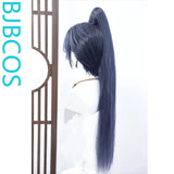 [Styled Wig]Ashes of the Kingdom‌ Blue black Lace Front Wig COS Fu Rong Furong wig set with antique style