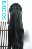 [Styled Wig]Ancient style Hanfu Lace Front Wig cos wig dust not reaching Shen Lanzhou, three shifts, versatile hair cover