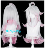[Styled Wig]‌Roco Kingdom Iris Cosplay Wig 85CM Mixed Pink Cosplay Halloween Game Cosplay Anime Role Playing Wig
