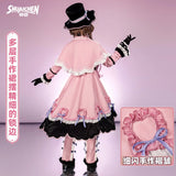 Arknights Clothes Endfield Eyjafjalla  Cosplay Sanrio Velvet Witch Full Set Halloween Uniform Carnival Party Play Role Clothes