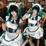 ‌GODDESS OF VICTORY: NIKKE Cosplay Collaboration GALLERY Maid Little Mermaid Halloween Uniform Carnival Party Play Role Clothes