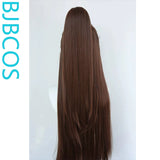 [Styled Wig]Ashes of the Kingdom‌ Yuan Shu brown Lace Front Wig COS ancient style creative wig set