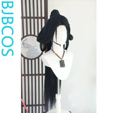 [Styled Wig]WHERE WINDS MEET Cao Jing Guanyin Lace Front Wig COS hairy girl hairstyle wig set