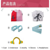 Film Red Uta Anime Uta Cosplay Costume Embroidery Coat Hoodie Skirt Wig Headwear Fake Earphone Cos Convention Latest