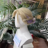 [Styled Wig]Twisted Wig Wonderland Vil Schoenheit Cosplay Crown Headwear Vil Schoenheit Wig Braided Cosplay Hair Braids