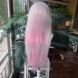 [Styled Wig]‌Roco Kingdom Iris Cosplay Wig 85CM Mixed Pink Cosplay Halloween Game Cosplay Anime Role Playing Wig