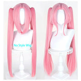 [Styled Wig]‌Mizi Cosplay Wig Anime Alien Stage Pink Gradient Blue Purple Long 76-80CM Synthetic Hair Halloween Heat Resistant