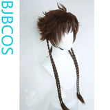 [Styled Wig]Ashes of the Kingdom‌ Sun Ce cosplay wig cover patch wig side split design