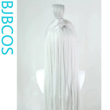 [Styled Wig]Ashes of the Kingdom‌ Silver white Lace Front Wig COS straight hair repair wig cover