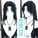 [Styled Wig]WHERE WINDS MEET Yingying Lace Front Wig COS Corn Beard Hairy Mother Handmade Wig Set