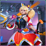 Spirit Blossom Gwen Cosplay Costume Game Character Roleplay Dress Game Seraphine Sets Cosplay Cos Full Set Outfit Accessories