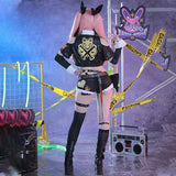 Zenless Zone Zero Nicole DeMarra's Full Cosplay Set - "Cunning Rabbit House" Includes Bambu Dolls