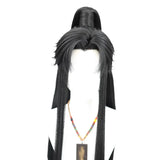 [Styled Wig]Ancient style men's  young man's imitation Lace Front Wig Chu Wanning wig cover, versatile half tied ponytail
