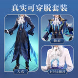 In Stock Neuvillette Cosplay Costume Game Genshin Impact【S-2XL】 Men Cosplay Neuvillette Costume Plus Size
