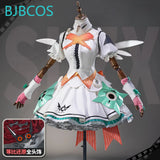 Zenless Zone Zero ZZZ Aria Cosplay Costume Dress Carnival Halloween Party Anime Game Role Play wings