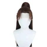 [Styled Wig]Ashes of the Kingdom‌ Yuan Shu brown Lace Front Wig COS ancient style creative wig set