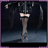 Ramiel Cosplay Prop Shining Black Wings Prop Game Zenless Zone Zero ZZZ Remielle Dan Halloween Role Play Anime Outfit For Women