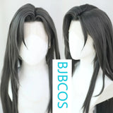 [Styled Wig]Ashes of the Kingdom‌ Guo Jiaqian lace three pointed hook wig set cos black gray green antique style