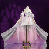 Columbina Game Cosplay Costume Genshin Impact 【XXS-2XL】Fes Cosplay Women Costume Halloween White Princess Dress Plus Size