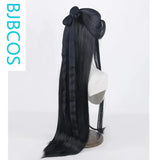 [Styled Wig]Hanfu ancient style wig, male cosplay, beautiful woman, pointed young master, Lace Front Wig, long straight hair